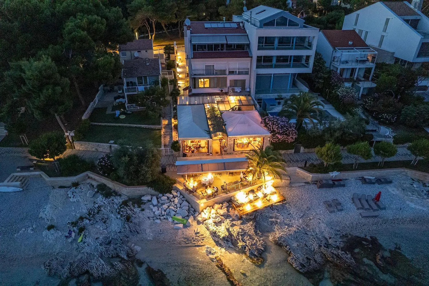 Atemberaubendes Apartment Direkt An Der Blauen, Kristallklaren Adria In Rovinj