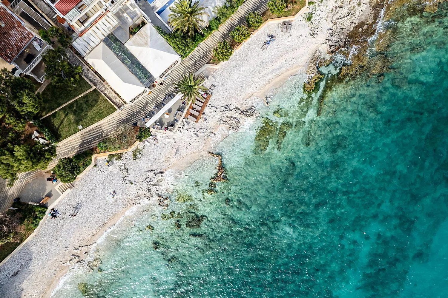 Atemberaubendes Apartment Direkt An Der Blauen, Kristallklaren Adria In Rovinj Croatia